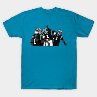 Cam Newton Touchdown Celebrations Carolina Panthers NFL T-Shirt